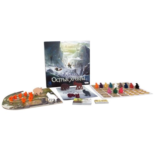 Настольная игра Эверделл: Острые хребты. Делюкс