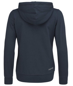 Женская теннисная куртка Head Club Greta Hoodie FZ - Blue