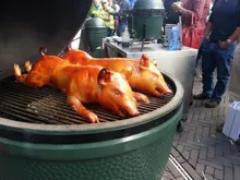 Керамический гриль Big Green Egg 2XL (самый большой), 73 см