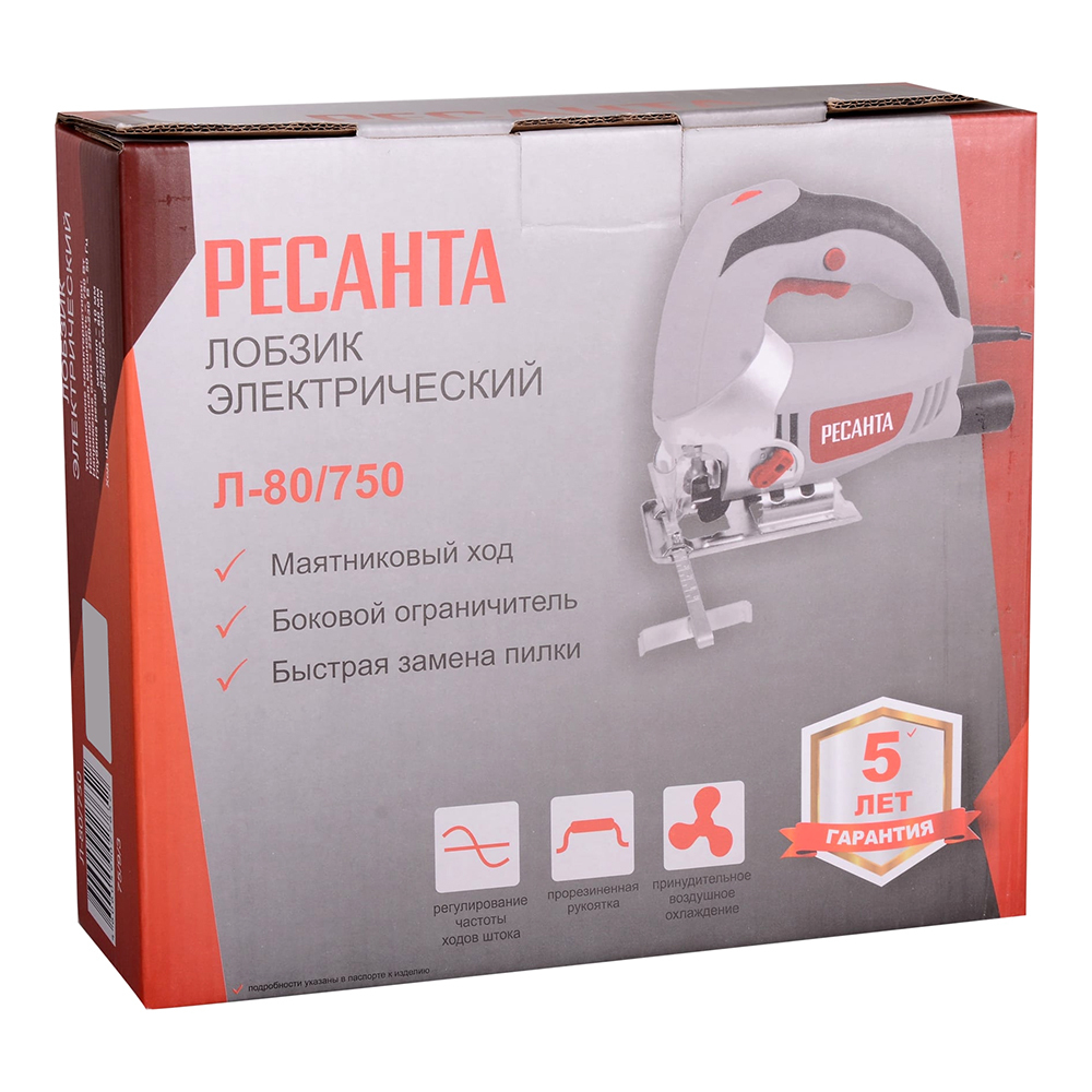 Лобзик электрический Ресанта Л-80/750
