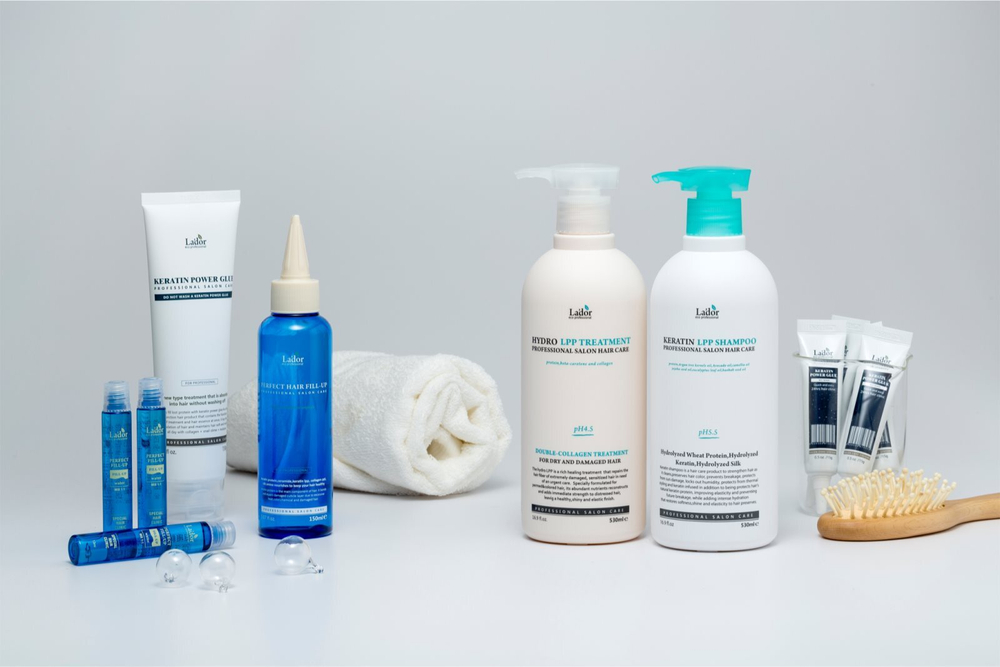 La'dor Keratin LPP - кератиновый регенерирующий шампунь, обеспечивающий питание и блеск /   530  ml  / GTIN 8809500811053