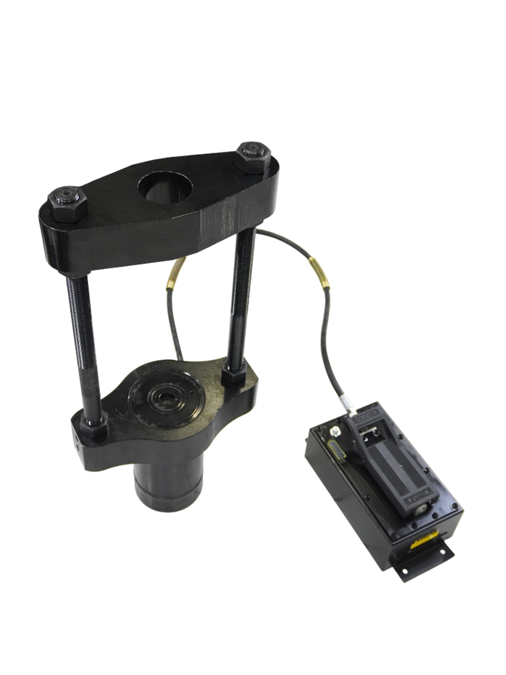 WDK-TKP75E Выпрессовщик шкворней (шкворнедав) гидравлический  75т. С пневмогидравлическим насосом