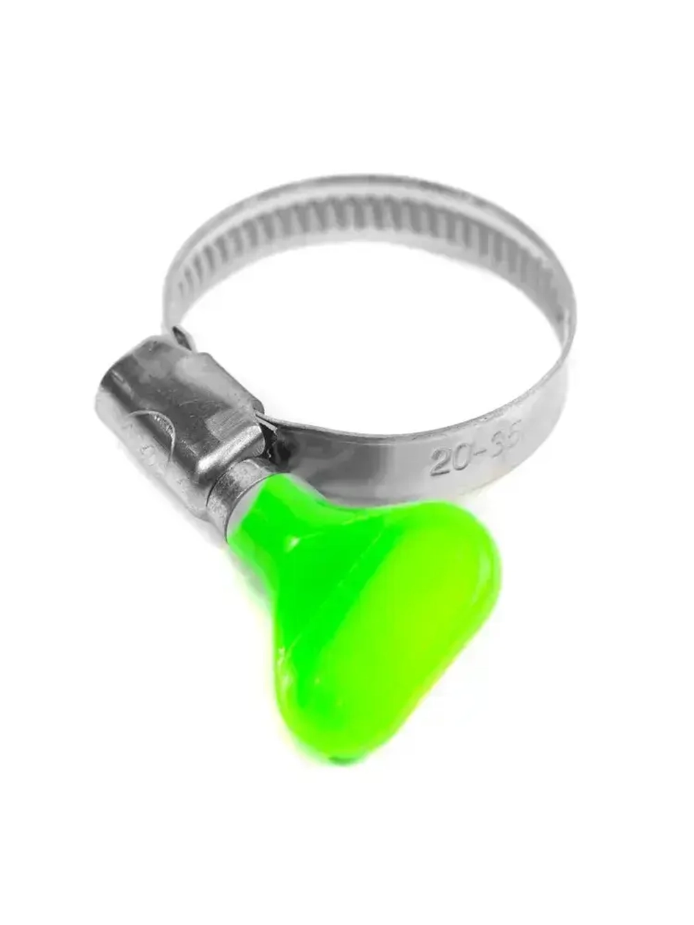 Хомуты металлические для шланга нержавеющая сталь 10 шт 20-35 мм