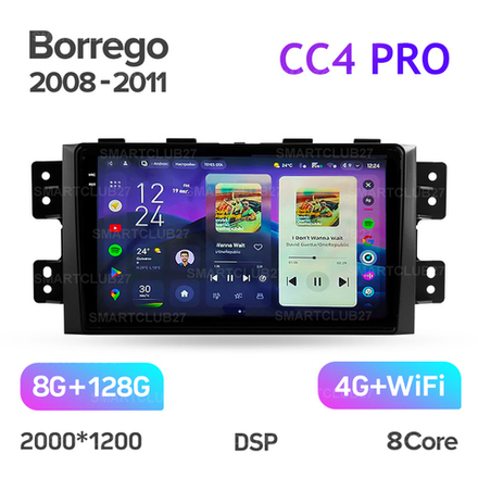 Teyes CC4 Pro 9" для KIA Borrego 2008-2011