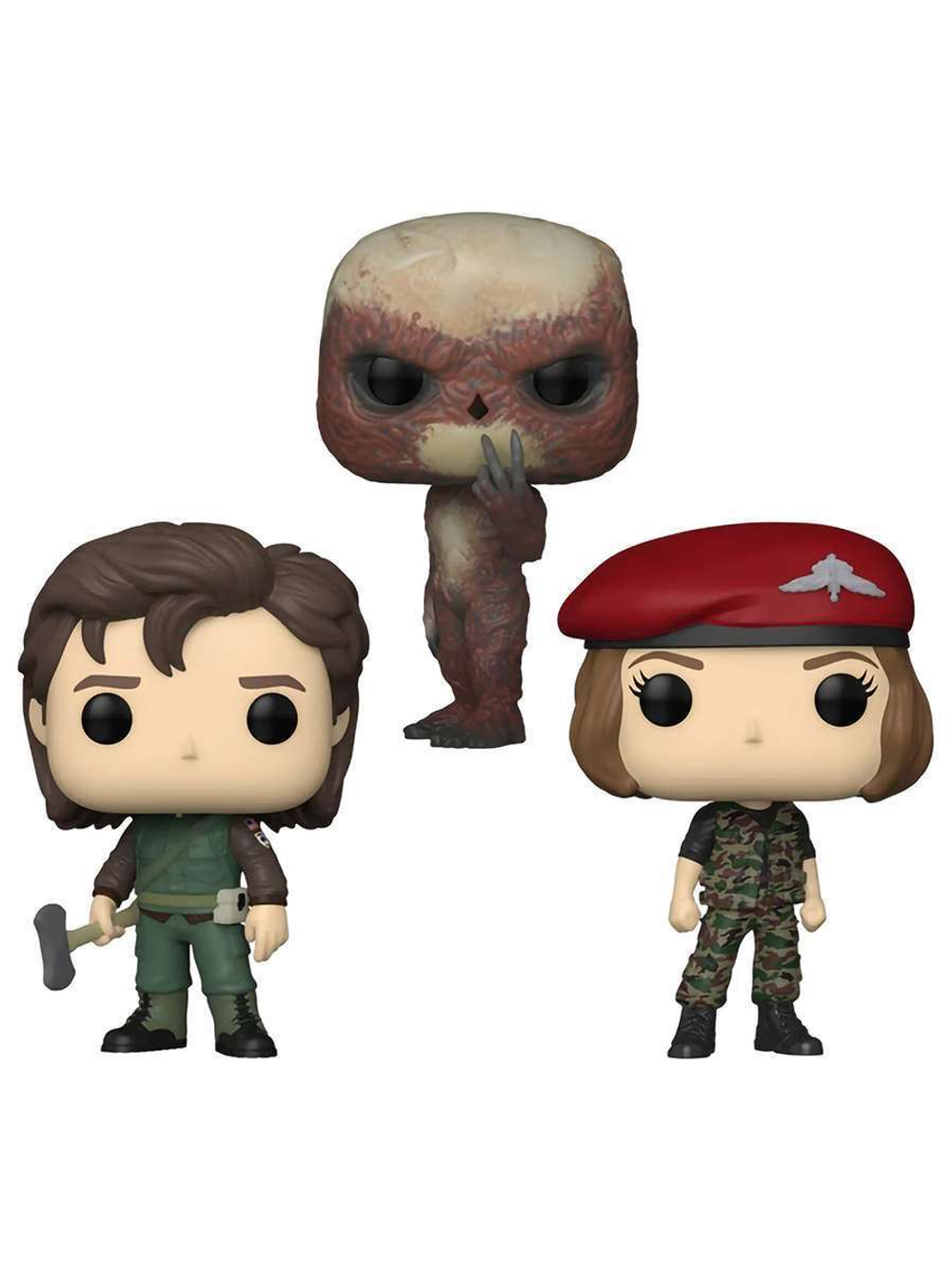 Фигурка Funko POP! TV Stranger Things S4 Hunter Robin/Steve/Vecna 3PK (Exc) 66909