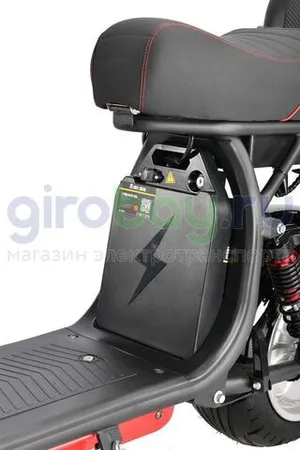 Электроскутер CityCoco WHITE SIBERIA PRO MAX 3950W (Черный) фото 13 фото №18