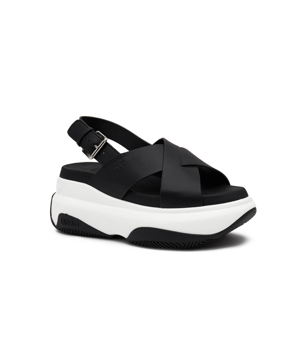 Босоножки JUNE 04 - SANDAL SPREADING CHOCOLATE Liu Jo - черный(BA3049 EX014)