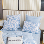 Комплект постельного белья Люкс Сатин 100% хлопок на резинке AR281