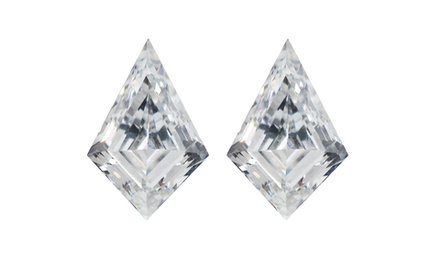 Лабораторно-выращенный бриллиант змей (пара) 0.517 ct