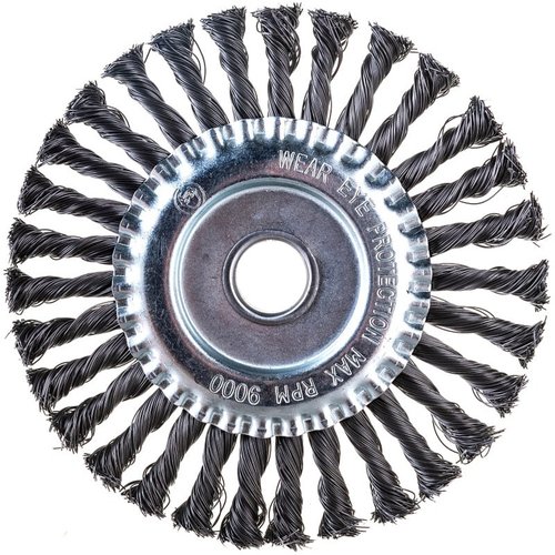 Щетка ELITECH плоская крученая для УШМ 175мм   1820.073600