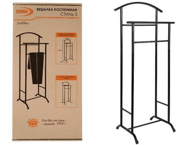 Вешалка костюмная "Стиль-3" черная
