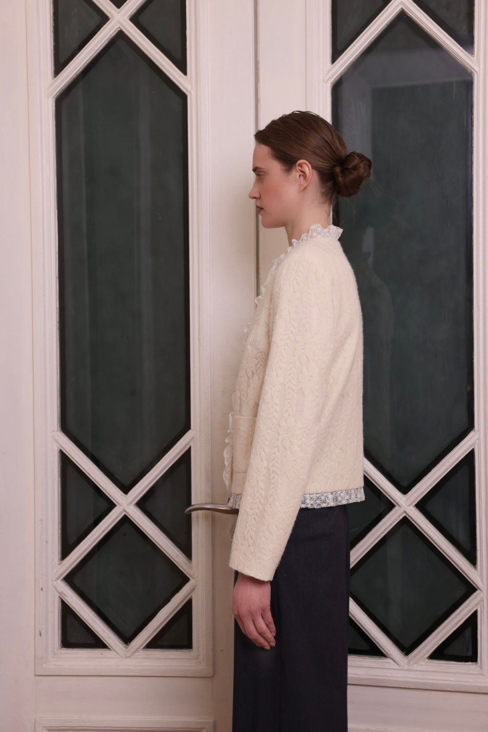 Пиджак «Мишель», молочный