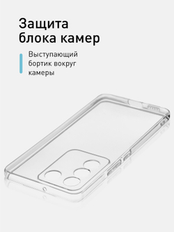 Чехол ROSCO для Vivo V27 (арт. VV-V27-TPU-01-TRANSPARENT)