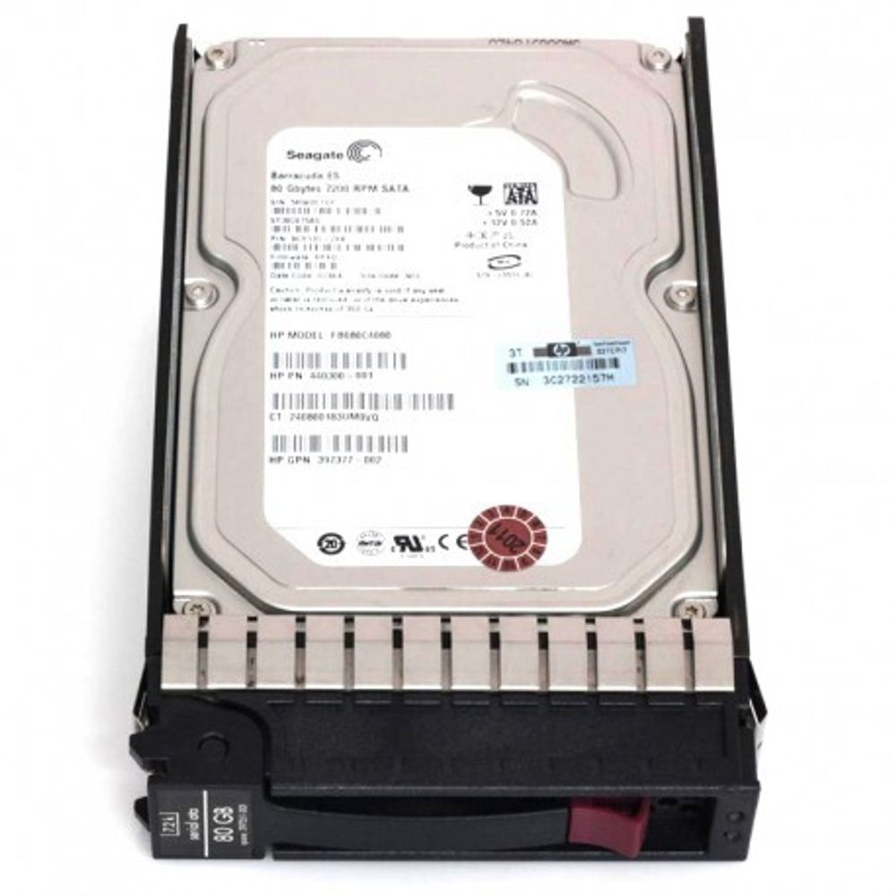 Жесткий диск HP 80GB 7.2K RPM HOT PLUG SATA 397551-001