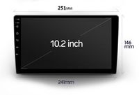 Андроид магнитолы в 10" рамку