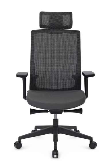 Кресло Forum CH-312A Черный пластик/Серый