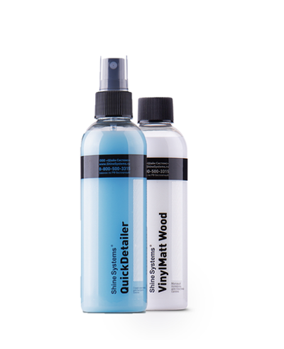 Набор для пластика QuickDetailer+VinylMattWood 200мл