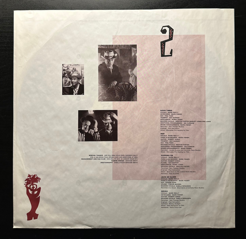 Matt Bianco - Indigo (Германия 1988г.)