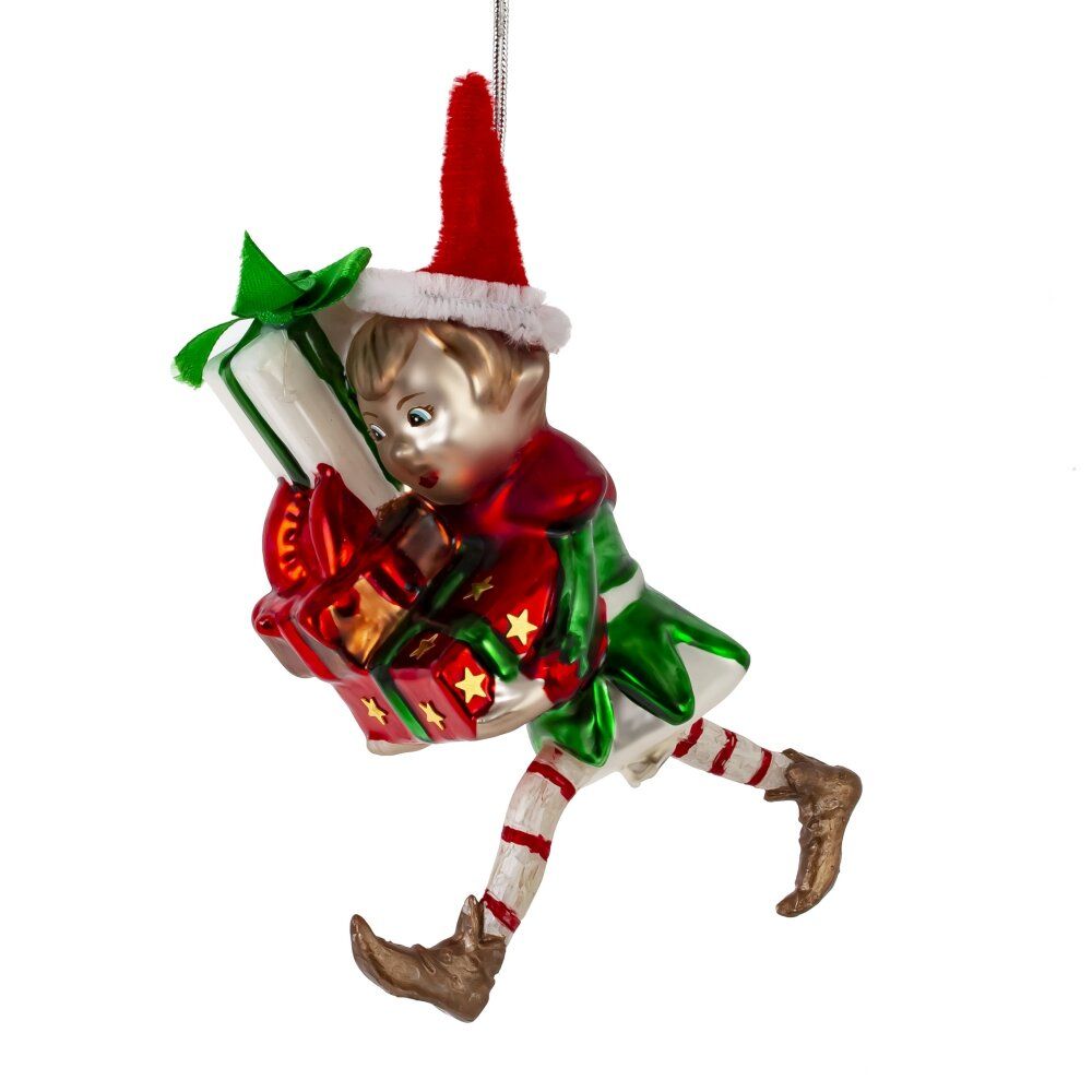 GAEM Украшение новогоднее "Мальчик-эльф", L9 W5 H13 см