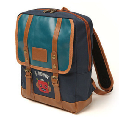 Рюкзак детский жесткой формы с принтом робота