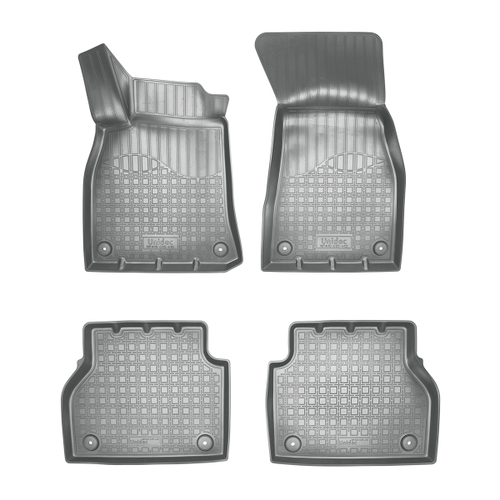 Ковры в салон Norplast/Unidec для Audi A6 в кузове C8:4Н (2018-), Серый, арт.NPA10-C05-410-G