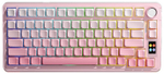 Клавиатура AULA S75 Pro розовый