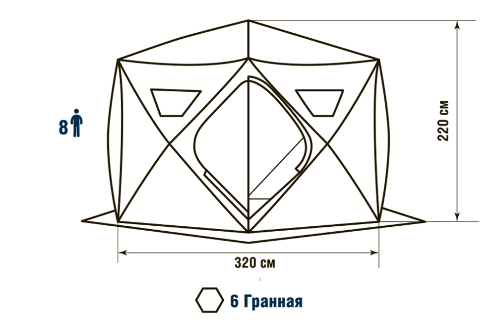 Палатка HIGASHI Sota Pro