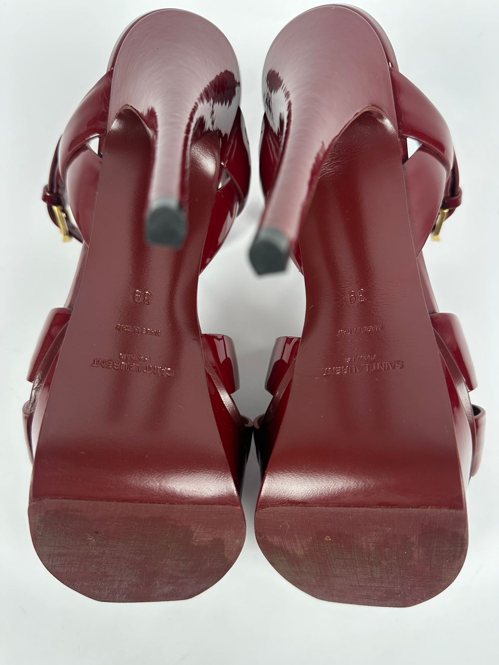 Босоножки Saint Laurent Tribute