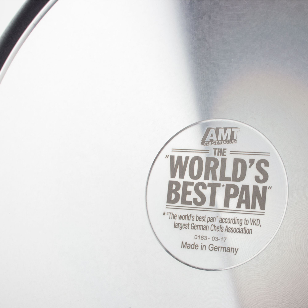 Сковорода сотейник 24см AMT Gastroguss Frying Pans Fix Германия дно