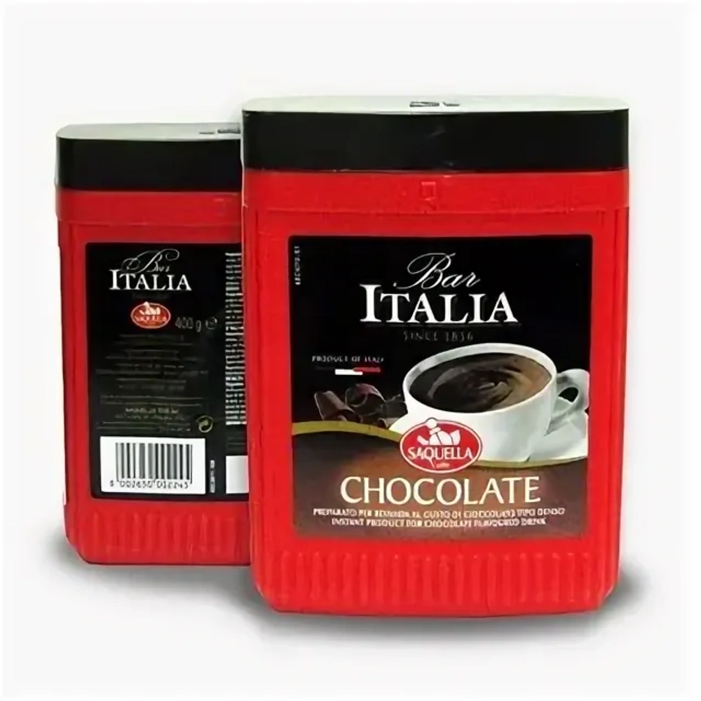 Какао Saquella BarItalia Chocolate, 400 г