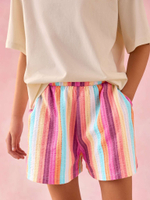 Шорты для девочки Next AT2-956, Бежевый, Розовый