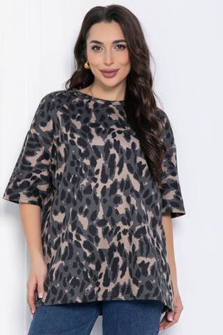 Блуза Стефано (коричневая) Б12596-20 LT Collection