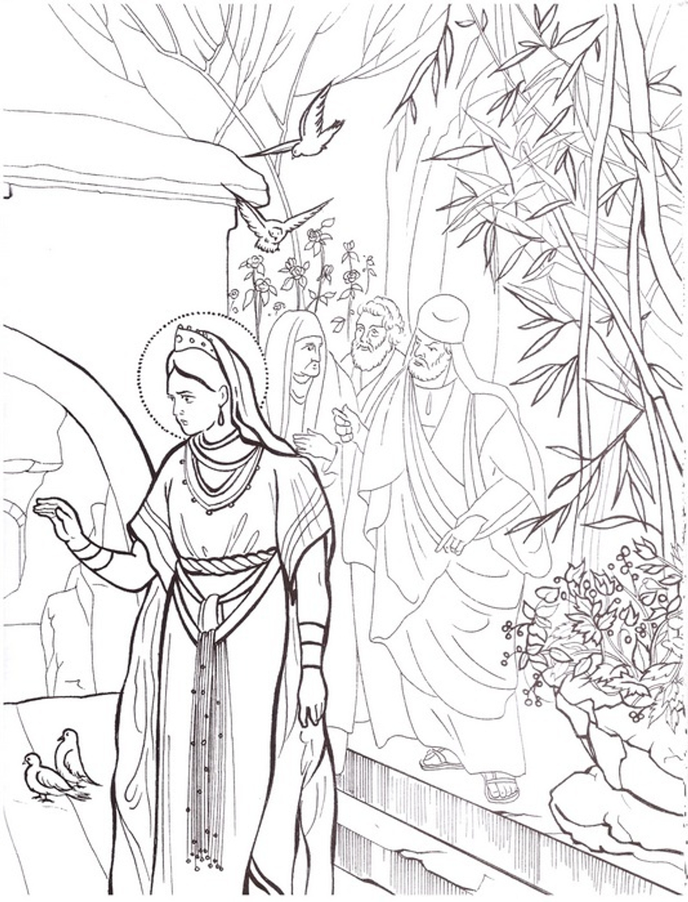 Воздвижение Креста. Познавательная книга-раскраска