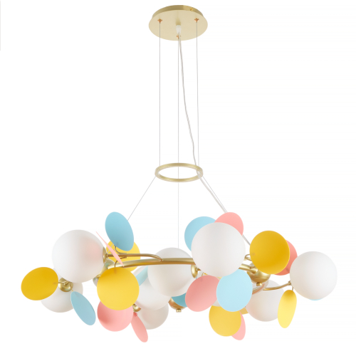 Подвесная люстра MyFar Flavia MR2301-9P шарики