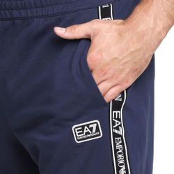 Мужские теннисные шорты EA7 Train Logo Series Tape Bermuda Coft Shorts Men - Blue, Green
