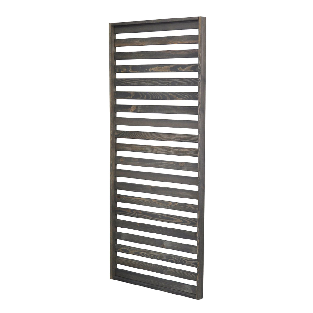 Панель для стен деревянная Эпларо, графит