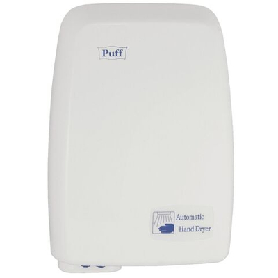 Электросушитель для рук Puff, 120, 1200 Вт, 19 х 12 х 26 см, бел, 1401.334
