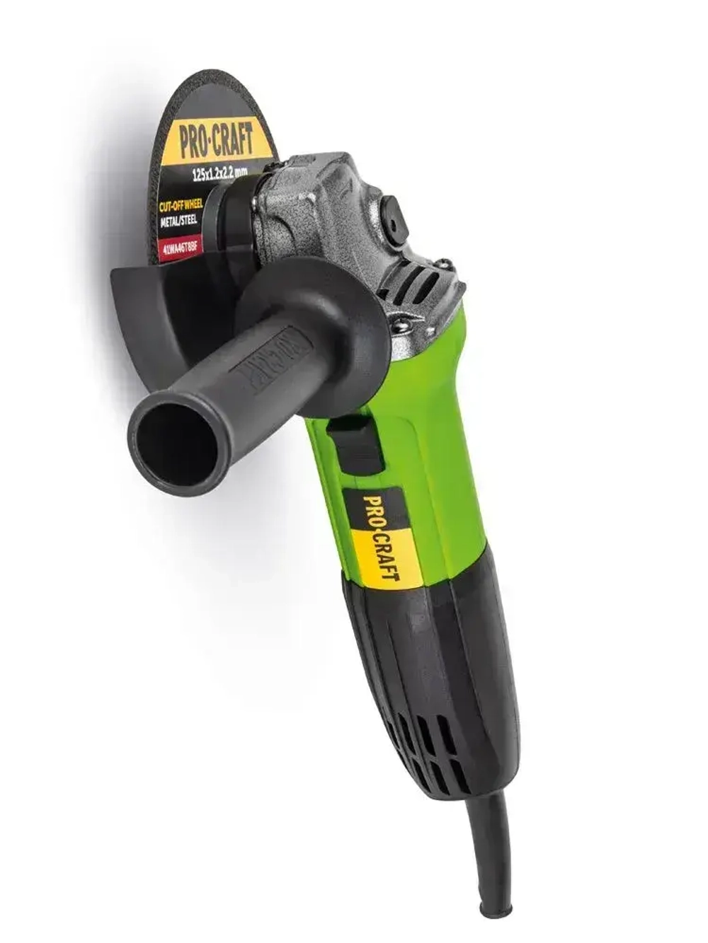 Болгарка 125 мм 1100 Вт электрическая сетевая PROCRAFT PW1100 ушм щеточная