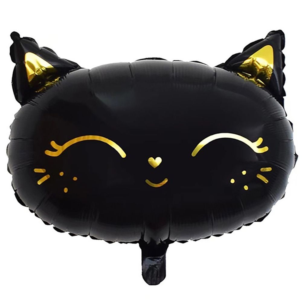 Фигура 19&quot; Кошка голова черная ВЗ