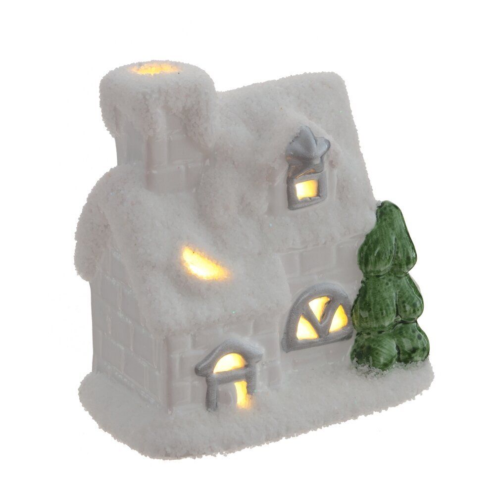 GAEM Фигурка декоративная с подветкой "Домик" (подсветка, 2xLR44), L7,5 W4,5 H7,5 см, 2в.