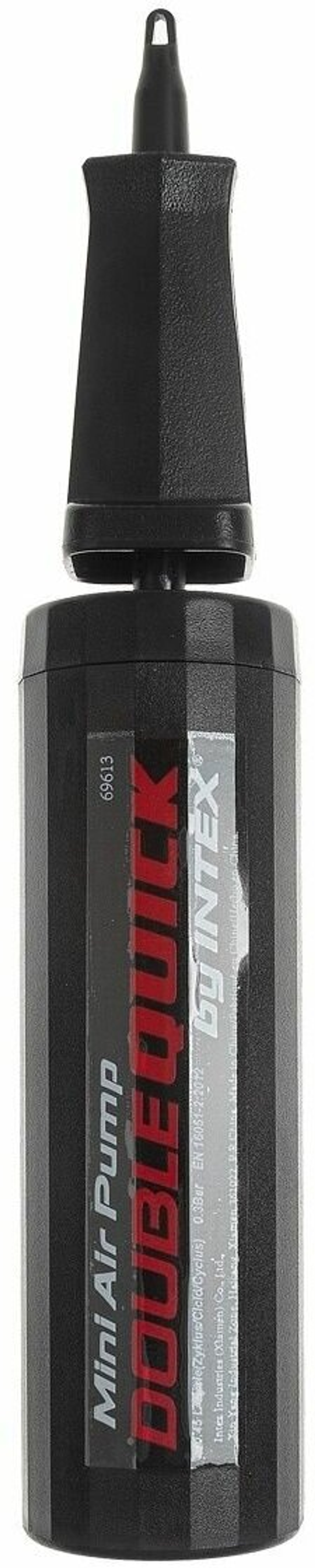 Насос ручной Intex 69613 Hi-Output 29 см / Механический поршневой насос Интекс для надувных матрасов, кругов и лодок