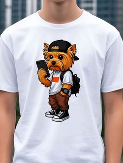 Термонаклейка на одежду с волком