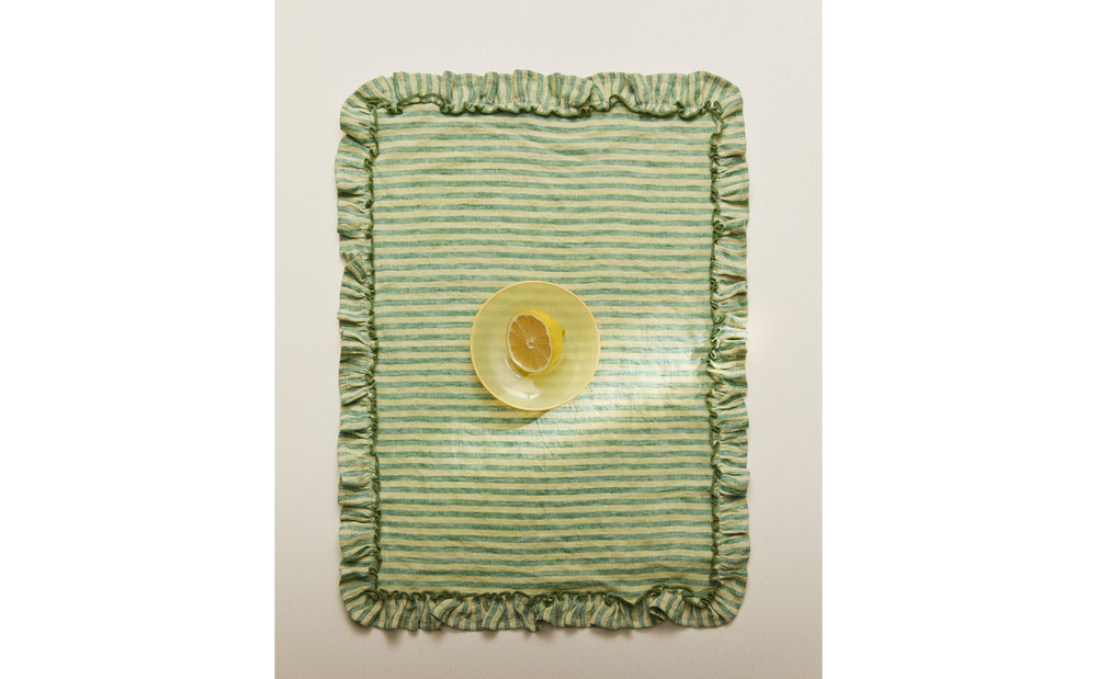 Zara Home сервировочная салфетка из льна, 50 35 см · 9204/023