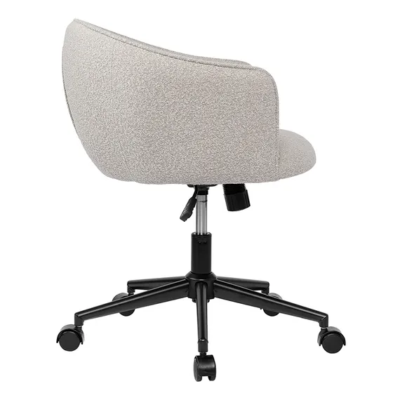 Стул на колесиках Paal, серое букле