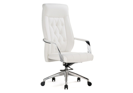 Компьютерное кресло Sarabi white / satin chrome