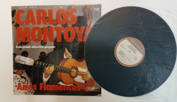 Винтажная виниловая пластинка LP Carlos Montoya Aires Flamenco (Italy 1974)