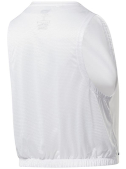 Женская теннисная футболка Reebok LM AC Style Tank - White