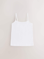 Майка на бретельках для девочки Next AB5-054, 3 шт., Белый