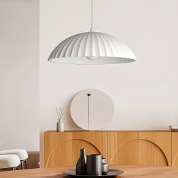 Подвесной светильник Cloyd ATTICA P1 / Ø35 см - белый (арт.12349)