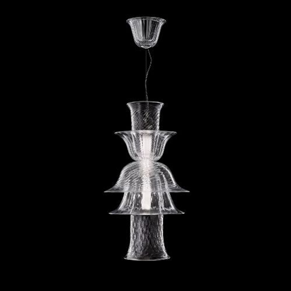 Потолочный светильник Barovier&Toso CAMPANULA F7433/CC/CL